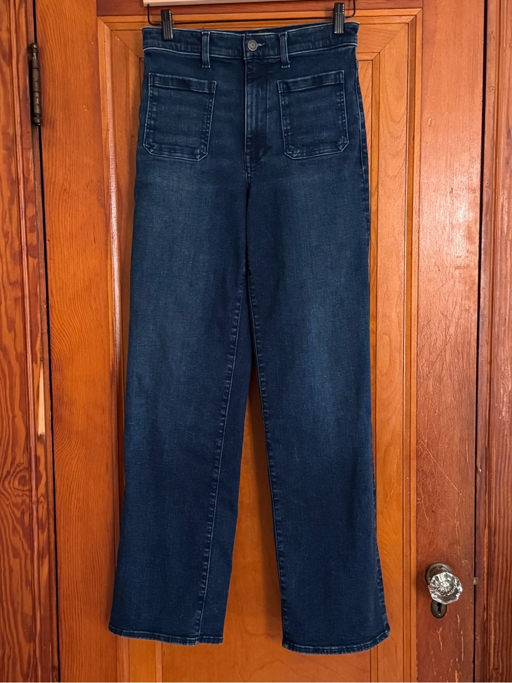 Madewell Emmett Wide-Leg Full Length Jean: Patch Pocket Edition